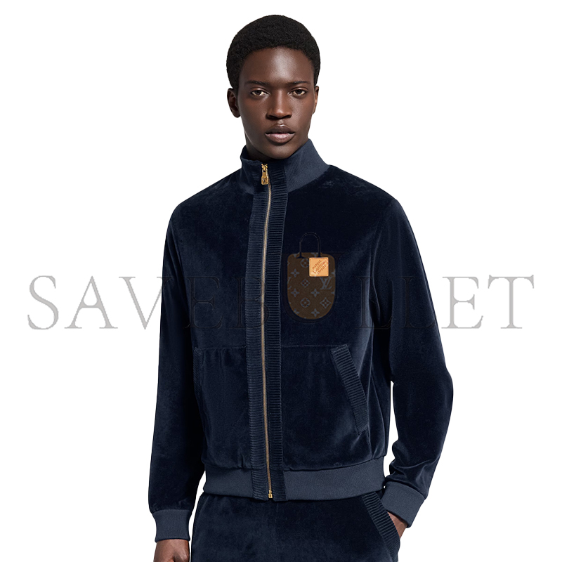 L0vis Vvtt0n CHIC VELVET TRACK TOP 1AJCCG